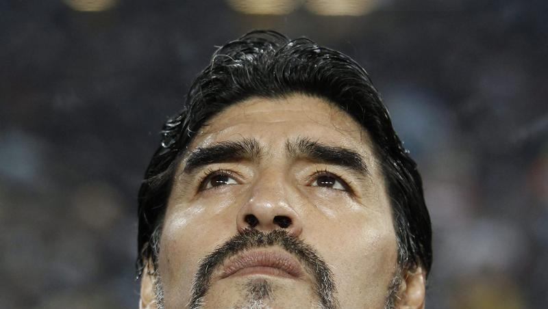 Argentiniens Trainer Diego Armando Maradona hat keine Zeit auf Schweinsteigers verbale Attacke einzugehen Argentiniens Trainer Diego Armando Maradona hat keine Zeit auf Schweinsteigers verbale Attacke einzugehen