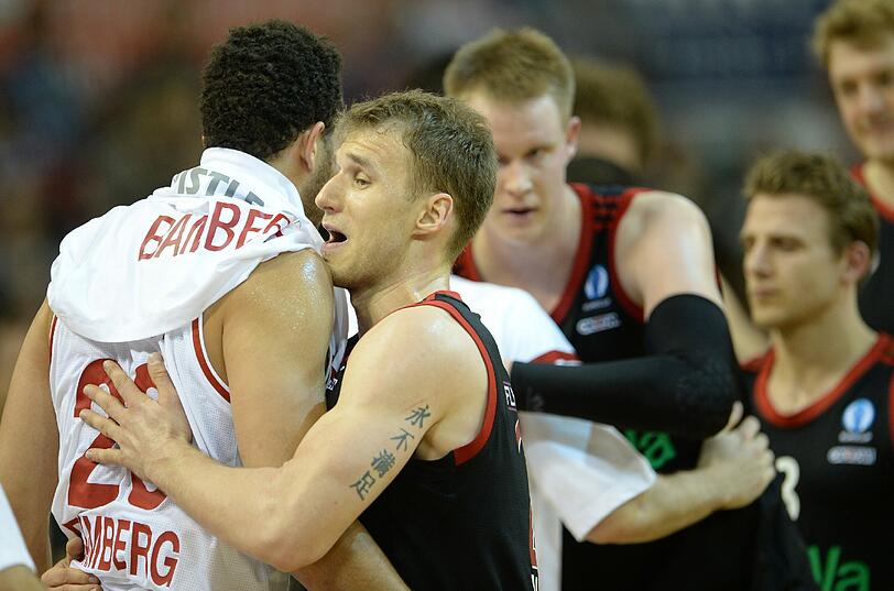 Nach dem spektakulären Sieg im Hinspiel vor vier Wochen in Bamberg dominierten die Bayern auch das Rückspiel vor heimischem Publikum.