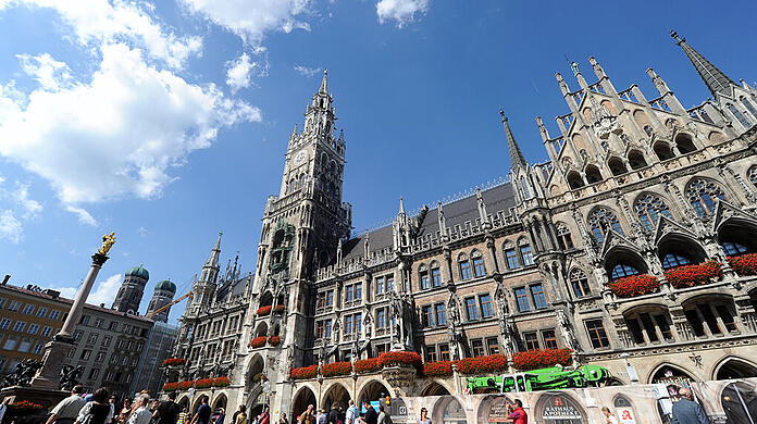 Die Stadt München steckt wegen der Coronakrise in einer finanziell schwierigen Situation. (Archivbild)