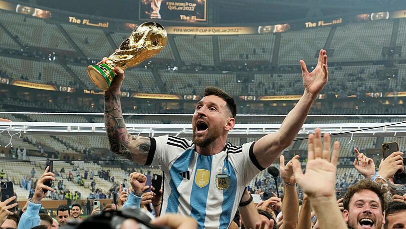 Der argentinische Weltmeister Lionel Messi wurde erneut Weltfußballer des Jahres.