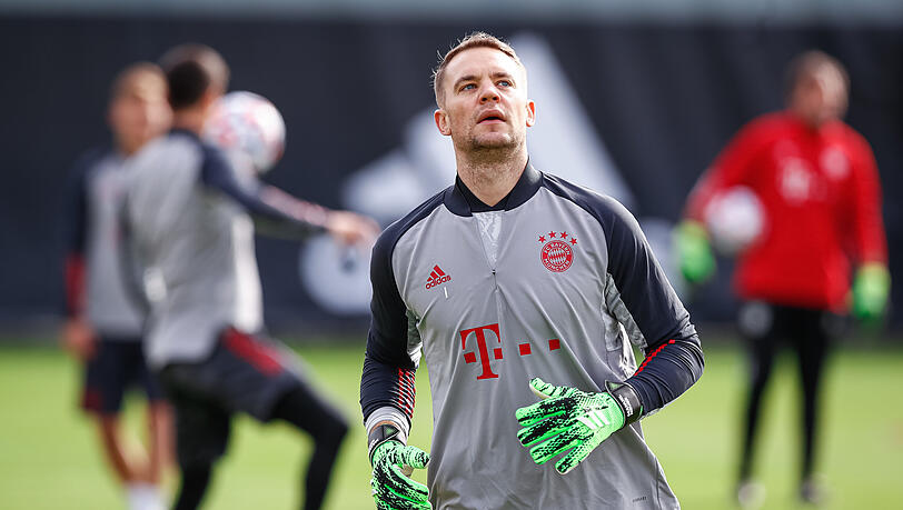 Manuel Neuer dürfte gegen Stuttgart wieder im Tor stehen. Manuel Neuer dürfte gegen Stuttgart wieder im Tor stehen.