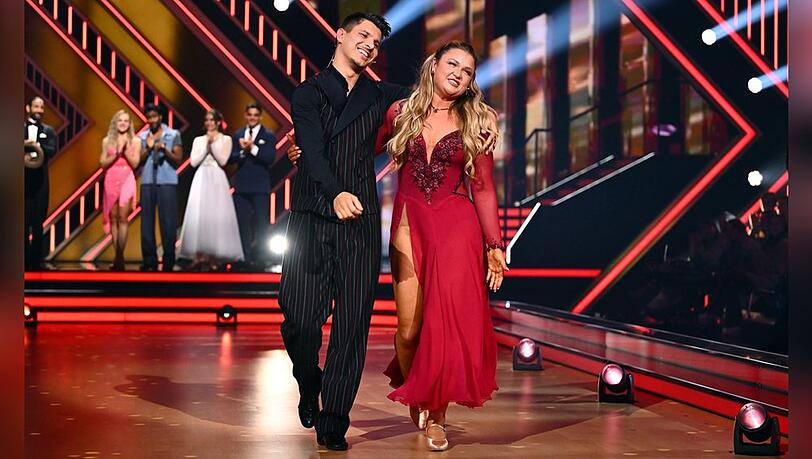 Muss für das Tanzfinale passen: Sophia Thiel