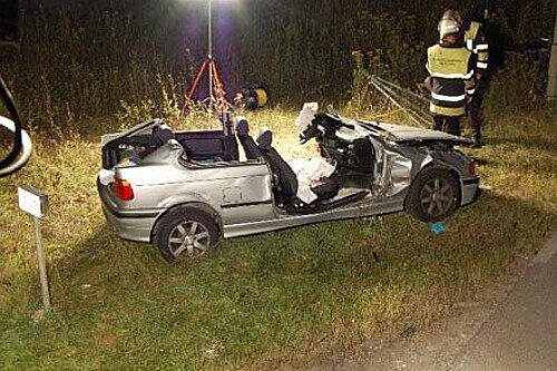 Der BMW des Mannes aus Germering
