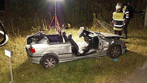 Der BMW des Mannes aus Germering Der BMW des Mannes aus Germering