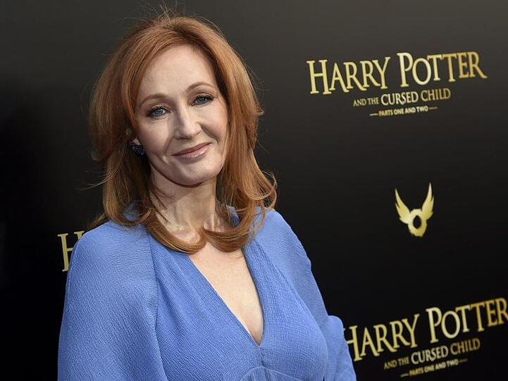 J.K. Rowling bei der Premiere des Theaterstücks "Harry Potter and the Cursed Child".