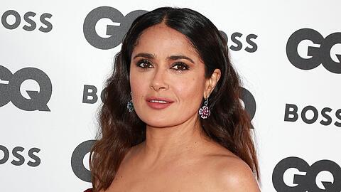Salma Hayek bei einem Auftritt in London.