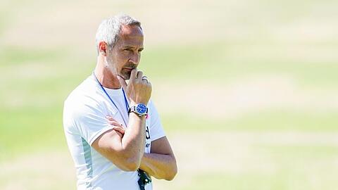 Startet mit Frankfurt in die Saison: Eintracht-Coach Adi Hütter.