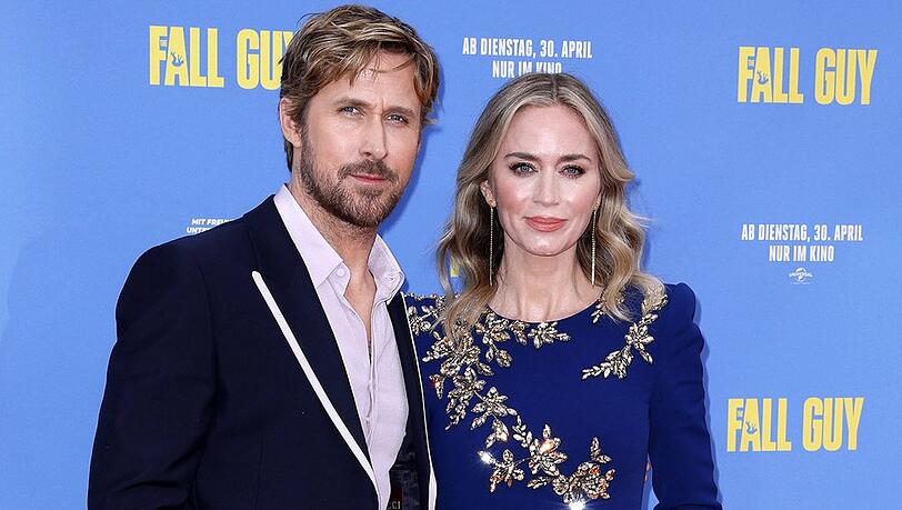 Sind ab sofort gemeinsam im Film "The Fall Guy" zusehen: Ryan Gosling und Kollegin Emily Blunt