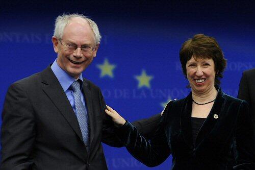Herman van Rompuy und Catherine Ashton.