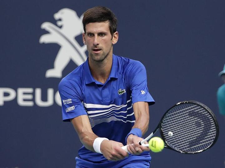 Novak Djokovic ist in Miami bereits ausgeschieden.