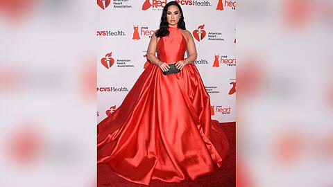 Demi Lovato zog in New York alle Blicke auf sich.