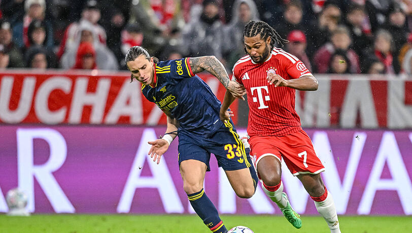 R&uuml;ckte f&uuml;r Michael Olise in die Startelf des FC Bayern: Serge Gnabry.