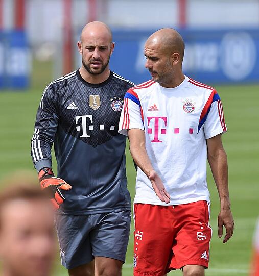 Bilder vom offiziellen Fototermin der Bayern.