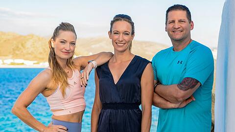 Sigrid Ilumaa, Christine Theiss und Ramin Abtin helfen in "Leben leicht gemacht - The Biggest Loser" beim Abnehmen.