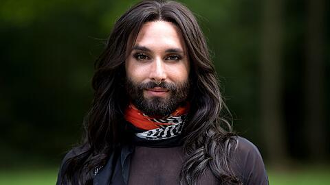 Conchita Wurst trat am Montagabend im Circus Krone auf.