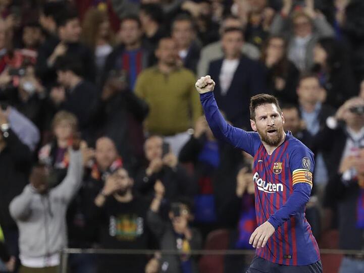 Das zweite Tor von Messi war sein 600. für Barcelona.