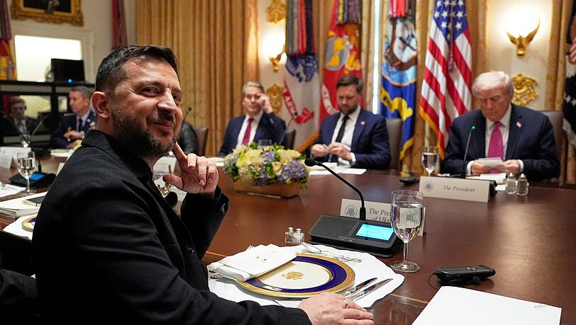 Hofft auf Tomahawks: Der ukrainische Präsident Wolodymyr Selenskyj.