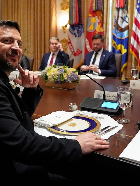 Hofft auf Tomahawks: Der ukrainische Präsident Wolodymyr Selenskyj.
