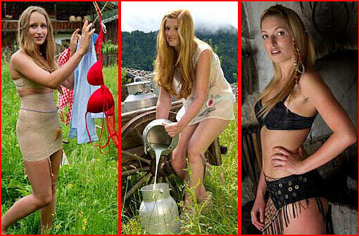 Am bayerischen Spitzingsee präsentierten sich die Models für den Bauernkalender sexy wie eh und je - hier sehen Sie die besten Bilder des Shootings.