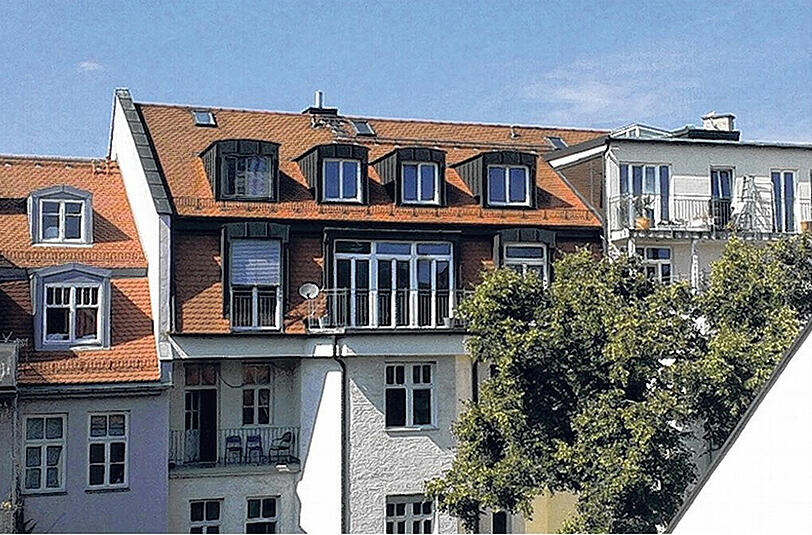 Von einer Zahnärztin angezündet: Das Haus in der Mauerkircherstraße.
