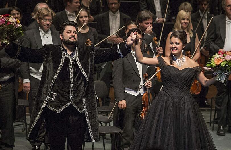 Anna Netrebko und Yusif Eyvazov in &bdquo;Manon Lescaut&ldquo;.