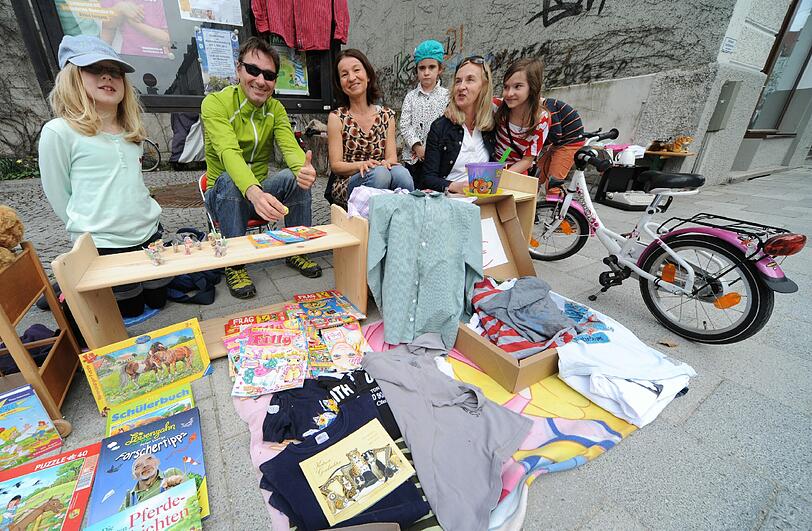 Hofflohmarkt in der Braisacher Straße