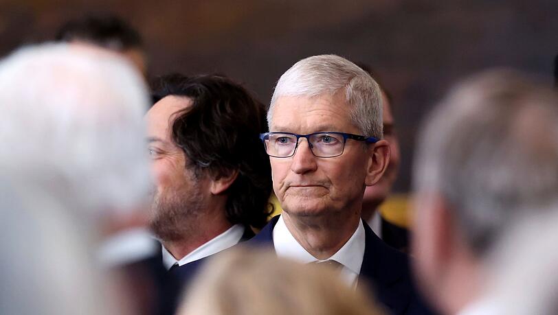 Kündigt nach seinem Treffen mit Trump ein 500 Milliarden Dollar schweres Investitionsprogramm an: Apple-Chef Tim Cook. (Archivbild)