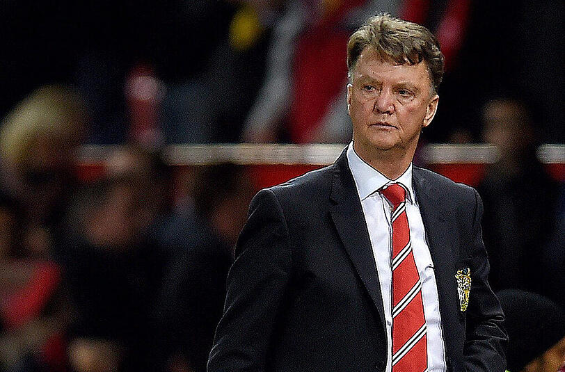 Das Aus steht kurz bevor: Louis van Gaal musste mit manchester United am Samstag das siebte Pflichtspiel ohne Sieg hinnehmen.