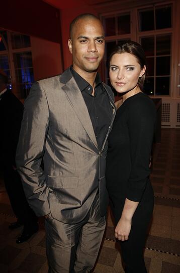 Patrice Bouedibela und Sophia Thomalla bei der Benefiz-Gala der Alfred-Biolek-Stiftung 2009.