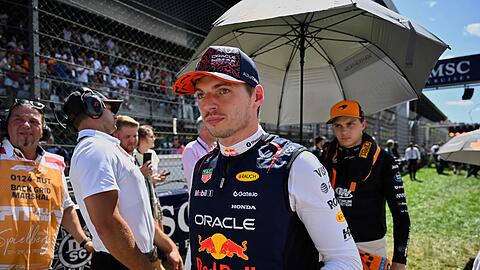 Nach mehr als einem Jahr fällt er vorzeitig aus: Weltmeister Max Verstappen.