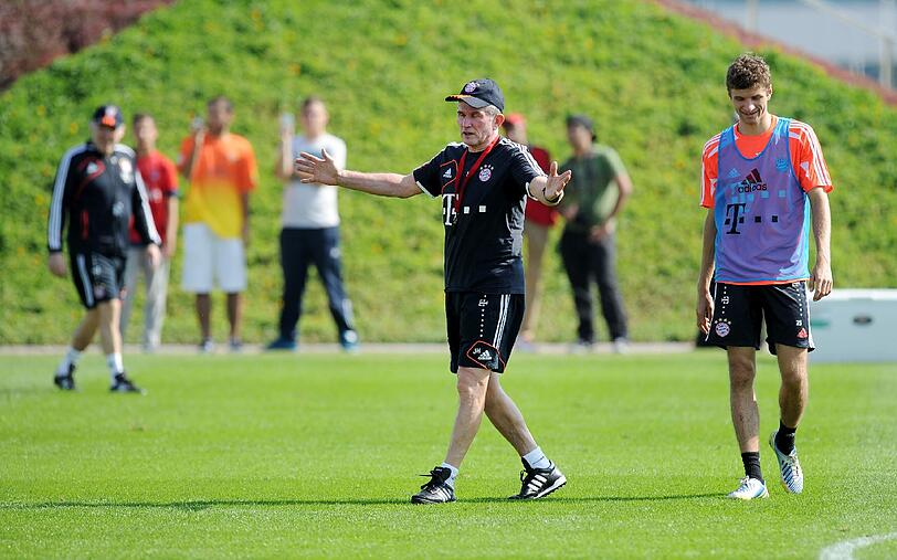 Die Bayern im Trainingslager in Doha, Tag 2.