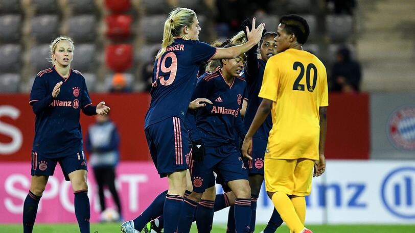 Die Damen des FC Bayern stehen im Viertelfinale der Champions League.