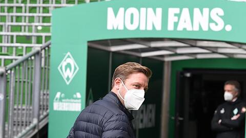 Befürworter, aber kein Freund von Quarantäne-Traingslagern: Werder-Coach Florian Kohfeldt.