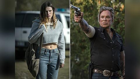 Standen für "Girl" gemeinsam vor der Kamera: Bella Thorne und Mickey Rourke.