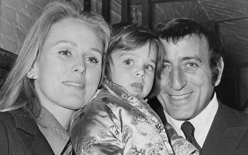 Mit seiner zweiten Ehefrau, der Schauspielerin Sandra Grant (links), war Tony Bennett von 1971 bis 1983 verheiratet.