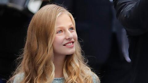 Die spanische Kronprinzessin Leonor (13) übernimmt trotz ihres jungen Alters immer mehr offizielle Aufgaben.