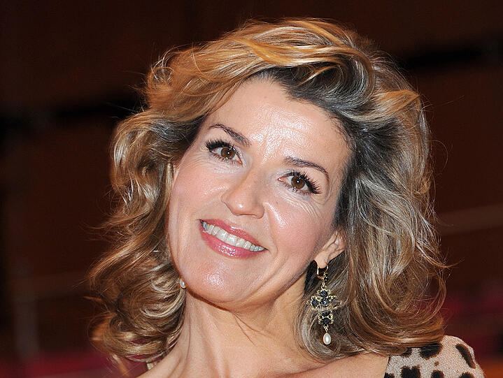 Die Geigerin Anne-Sophie Mutter.