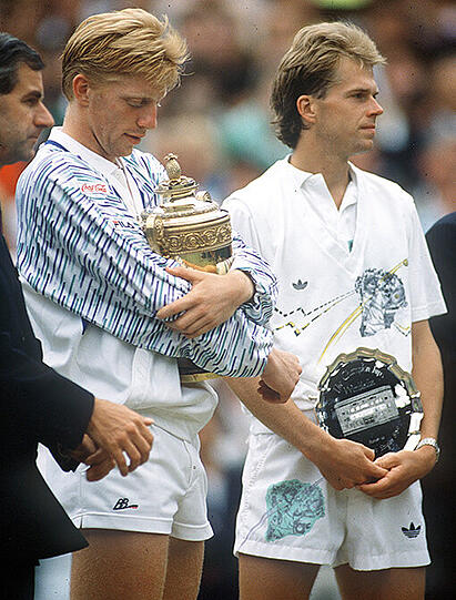 Vor 30 Jahren gewinnt der damals 17-jährige Boris Becker in Wimbledon. Ein Ereignis, das den Profisport verändert. Und sein Leben. Boris heute, Boris damals - die besten Bilder.