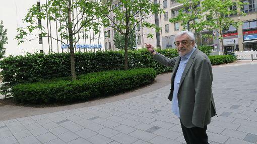 Peter Arnold sorgt sich um die Innenstadt.