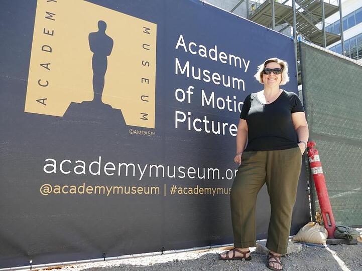 Jessica Niebel gehört zum Kuratoren-Team des Academy Museum of Motion Pictures.
