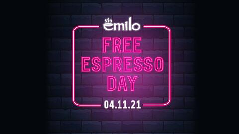 Als Münchner Kaffeerösterei hat sich emilo etwas Besonderes für München und alle Kaffeeliebhaber einfallen lassen: Am 4. November 2021 wird der zweite emilo FREE ESPRESSO DAY gefeiert!