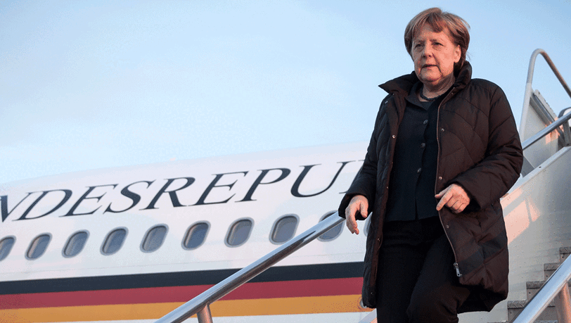 Ankunft in Washington: Bundeskanzlerin Angela Merkel ist am Sonntagabend in den USA eingetroffen. Ankunft in Washington: Bundeskanzlerin Angela Merkel ist am Sonntagabend in den USA eingetroffen.