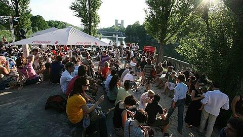 Open Air an der Isar? Das geht bisher nur an der Corneliusbrücke.