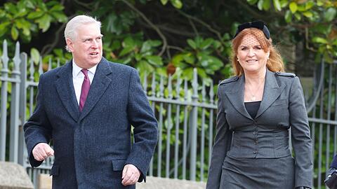 Prinz Andrew und seine Ex-Frau Sarah. (Archivbild)