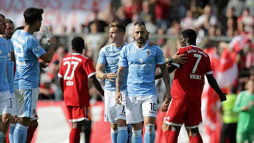 Timo Gebhart vom TSV 1860 gegen den FC Bayern II