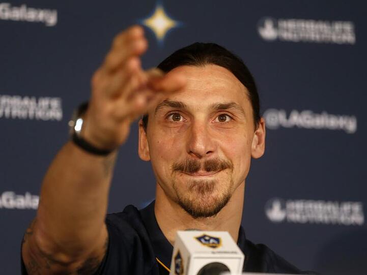 Zlatan Ibrahimovic ist in den USA zum besten neuen Spieler der Saison gekürt worden.
