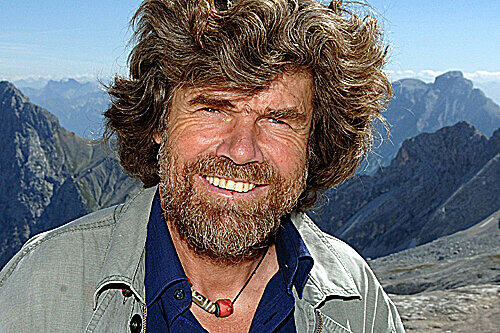 Reinhold Messner bestieg alle vierzehn Achttausender der Welt.