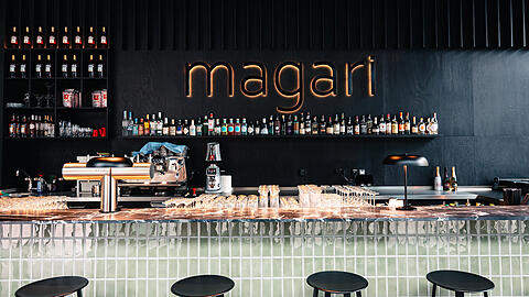 Die Bar im Magari.