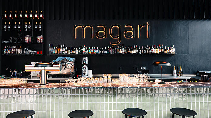 Die Bar im Magari.