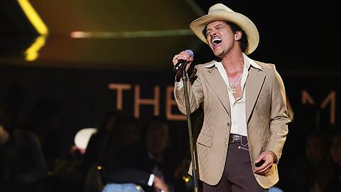 Bruno Mars schwimmt aktuell auf der Erfolgswelle.